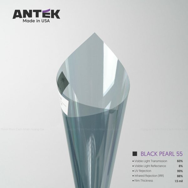 Phim cách nhiệt ANTEK Black Pearl 55