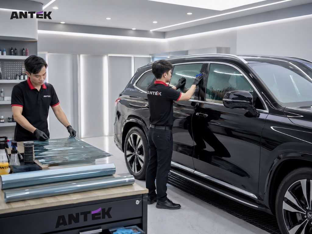 Dán phim cách nhiệt ô tô ANTEK