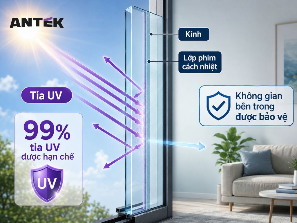 Phim cách nhiệt chống tia UV là gì